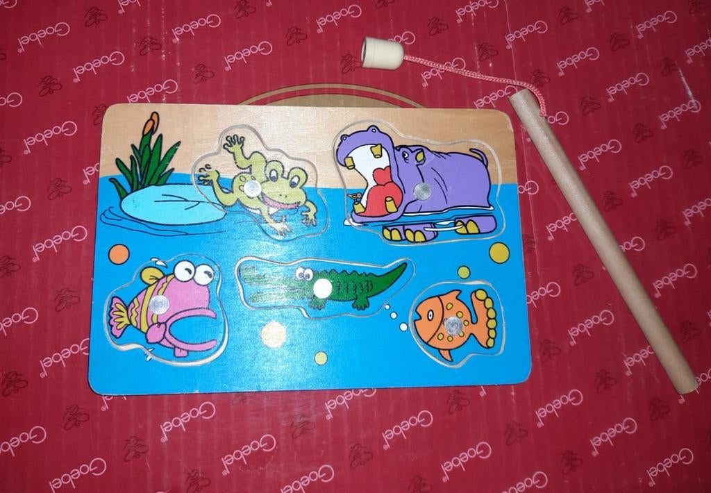 Klein magnetisch visspel, Kinderen en Baby's, Ophalen of Verzenden, Zo goed als nieuw