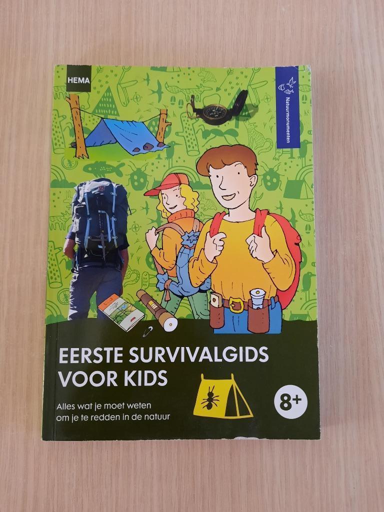 boek Eerste survivalgids voor kids, Ophalen, Gelezen, Non-fictie