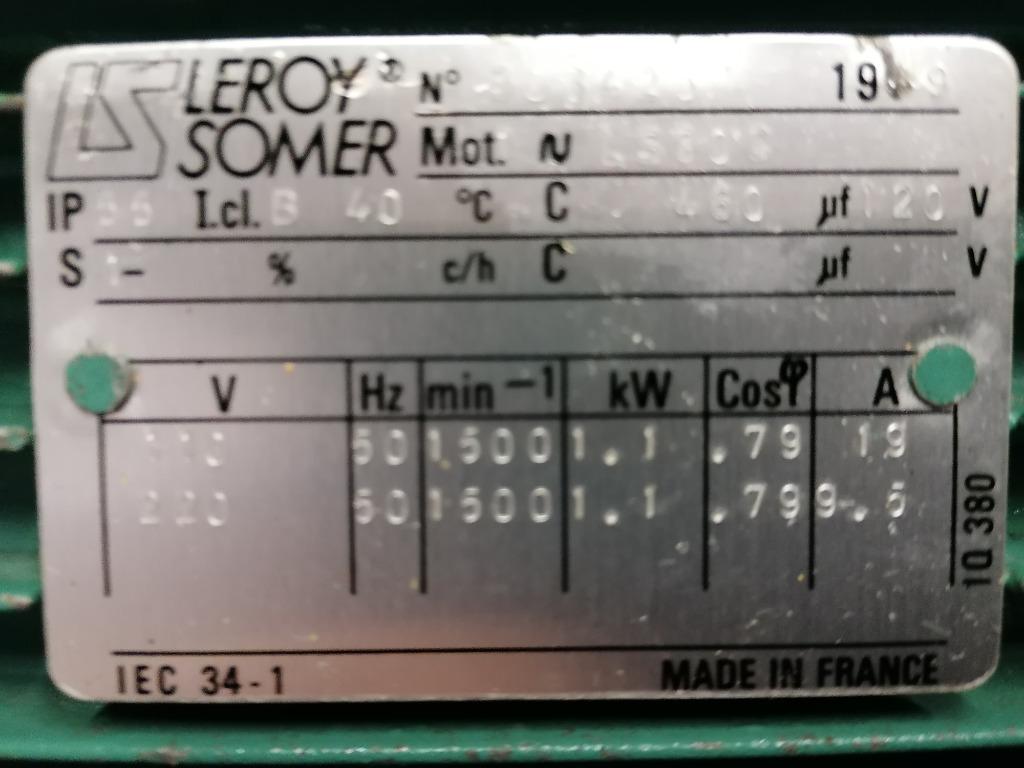 vend moteur, Enlèvement, Comme neuf