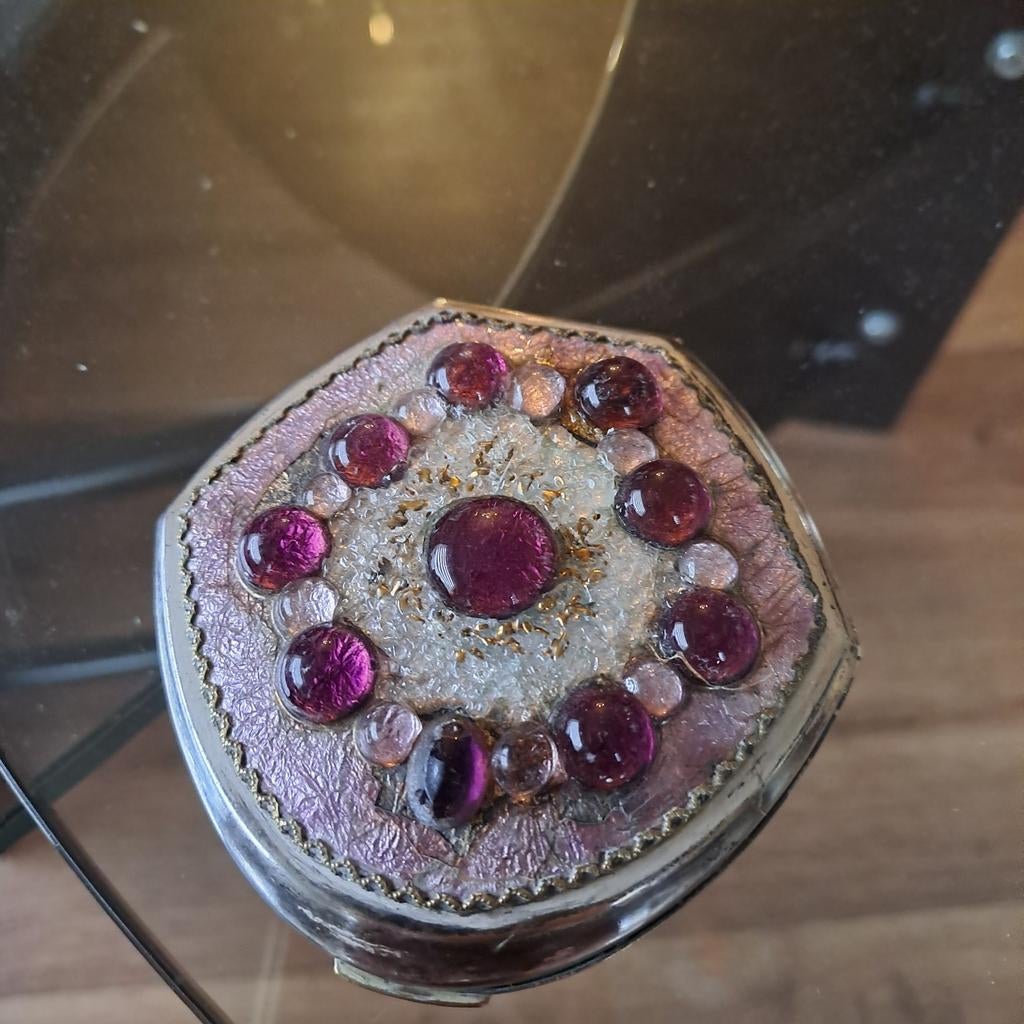 Poederdoos en spiegeltje, Ophalen of Verzenden