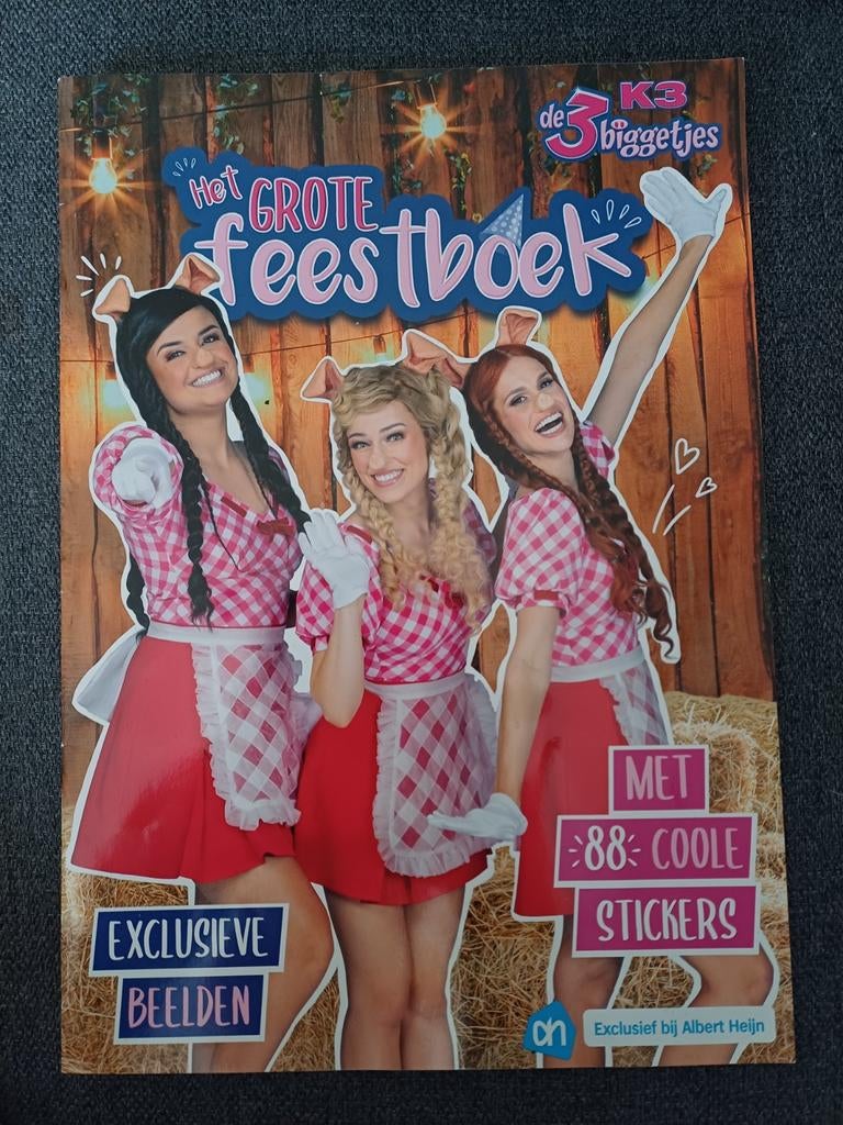 Volledige stickerset album k3 ah, Ophalen of Verzenden, Nieuw