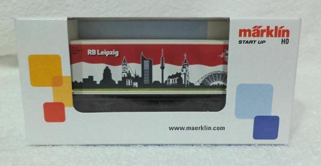 44814 Marklin HO-B Leipzich/Wagon, voiture de football, phot, Neuf, Jg01618@telenet.be, Analogique, Enlèvement ou Envoi