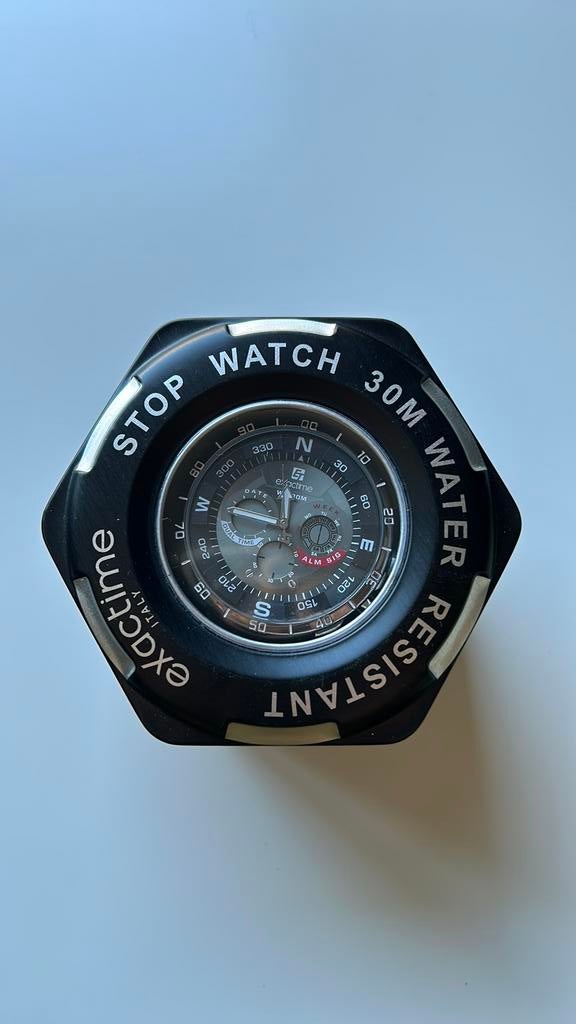 Horloge / stopwatch / sport, Handtassen en Accessoires, Horloges | Heren, Overige merken, Staal, Polshorloge, Nieuw