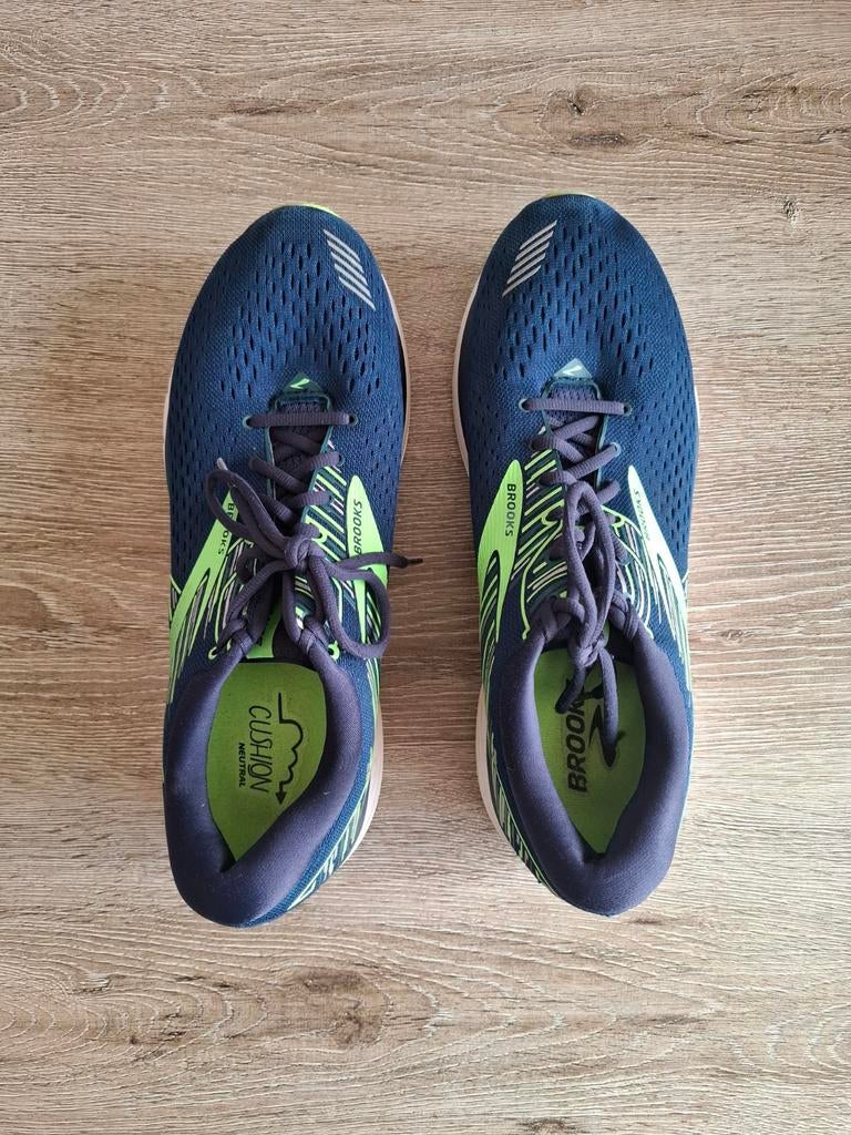 Brooks loopschoenen maat 45.5, Gebruikt, Hardloopschoenen, Hardlopen, Ophalen