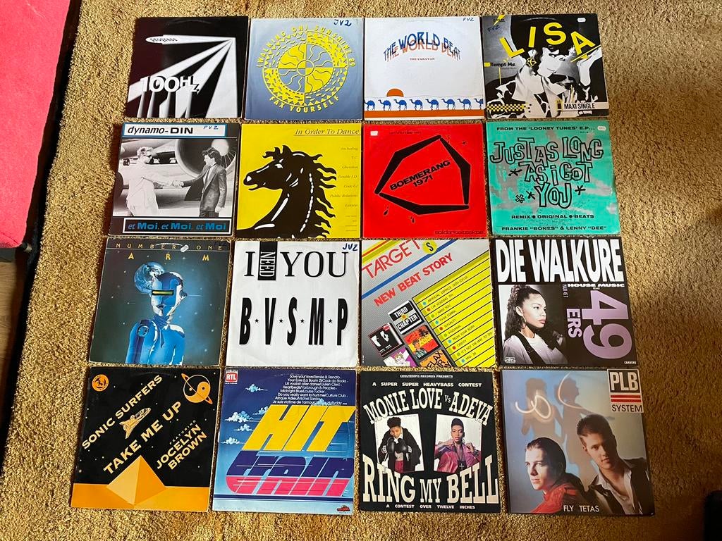 Retro dance, house, new beat LP’s pt. 2, Cd's en Dvd's, Vinyl | Dance en House, Ophalen of Verzenden, Zo goed als nieuw