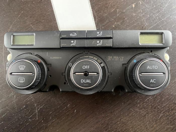 Kachel Bedieningspaneel van een Volkswagen Golf, Gebruikt, -, Volkswagen, -