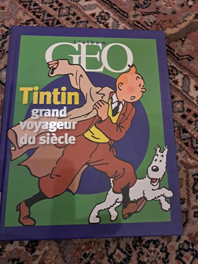 Kuifje, de grote reiziger van de eeuw - GEO, Eén stripboek, Nieuw, Ophalen of Verzenden, Hergé ,casterman ,les ateliers Moulinsart