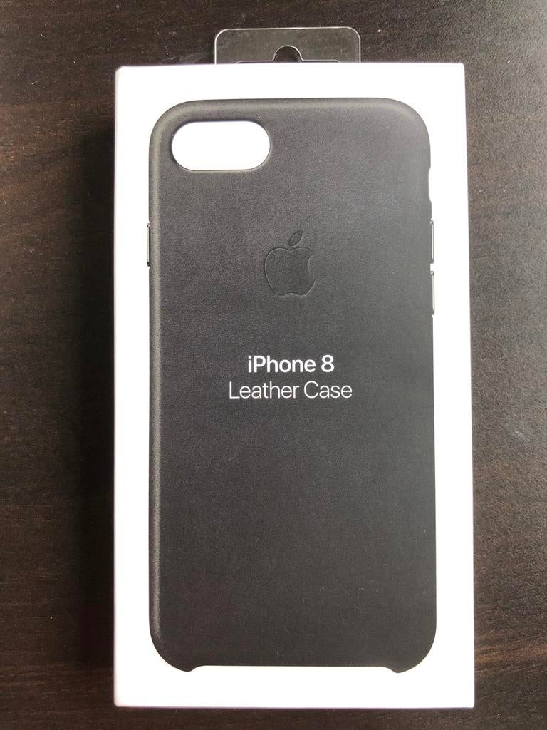 Origineel lederen Apple hoesje voor iPhone 8, Ophalen of Verzenden, Zo goed als nieuw, IPhone 8