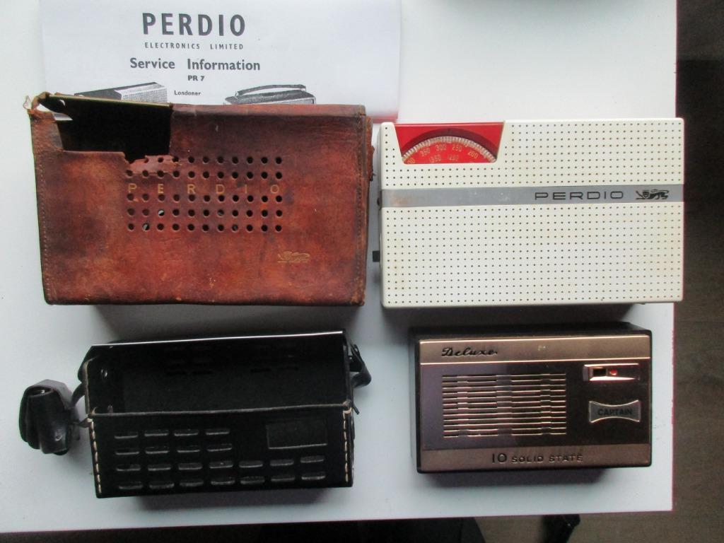 PERDIO LONDONER PR7 EN CAPTAIN DELUXE. UK EN HONG KONG., Ophalen of Verzenden