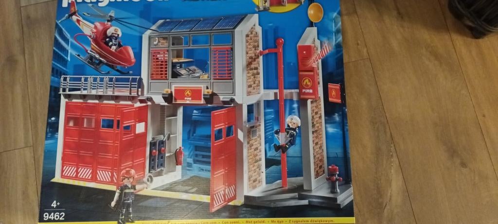 Playmobil 9462 caserne des pompiers, Enlèvement, Comme neuf, Ensemble complet