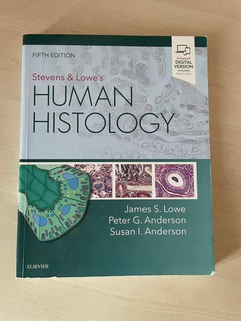 Human histology (fifth edition) - Steven’s & Lowe’s, Boeken, Ophalen, Zo goed als nieuw