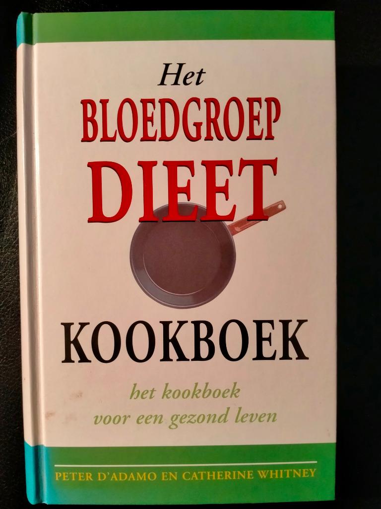 Het bloedgroepdieet - kookboek, Boeken, Dieet en Voeding, Ophalen of Verzenden, Zo goed als nieuw, Peter D'adamo