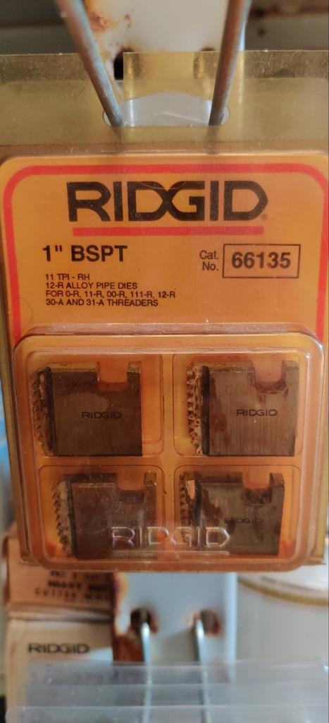 Ridgid snijmessen,snijkussen,snijblokken, Bricolage & Construction, Outillage | Pièces de machine & Accessoires, Enlèvement ou Envoi