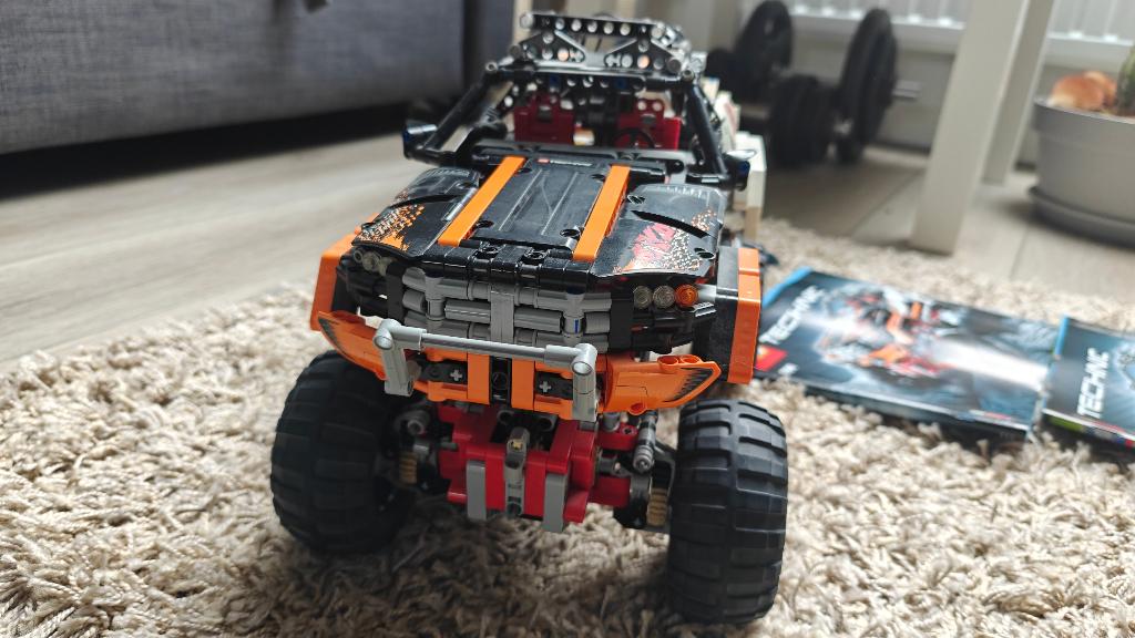 Lego 9398 4x4 Crawler, Ophalen, Gebruikt, Complete set, Lego