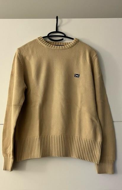 Scapa Sports beige katoenen pull, Kleding | Dames, Truien en Vesten, Scapa, Beige, Maat 42/44 (L), Ophalen of Verzenden