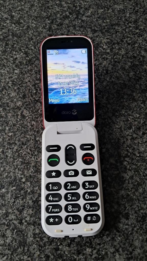 Mobiele telefoon voor senioren, Telecommunicatie, Mobiele telefoons | Overige merken, Gebruikt, Overige modellen, 3 tot 6 megapixel