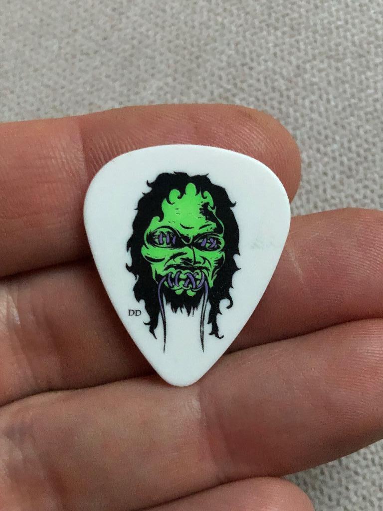 Metallica Kirk Hammett 2010 world tour zombie Plectrum, Cd's en Dvd's, Cd's | Hardrock en Metal, Zo goed als nieuw, Ophalen of Verzenden