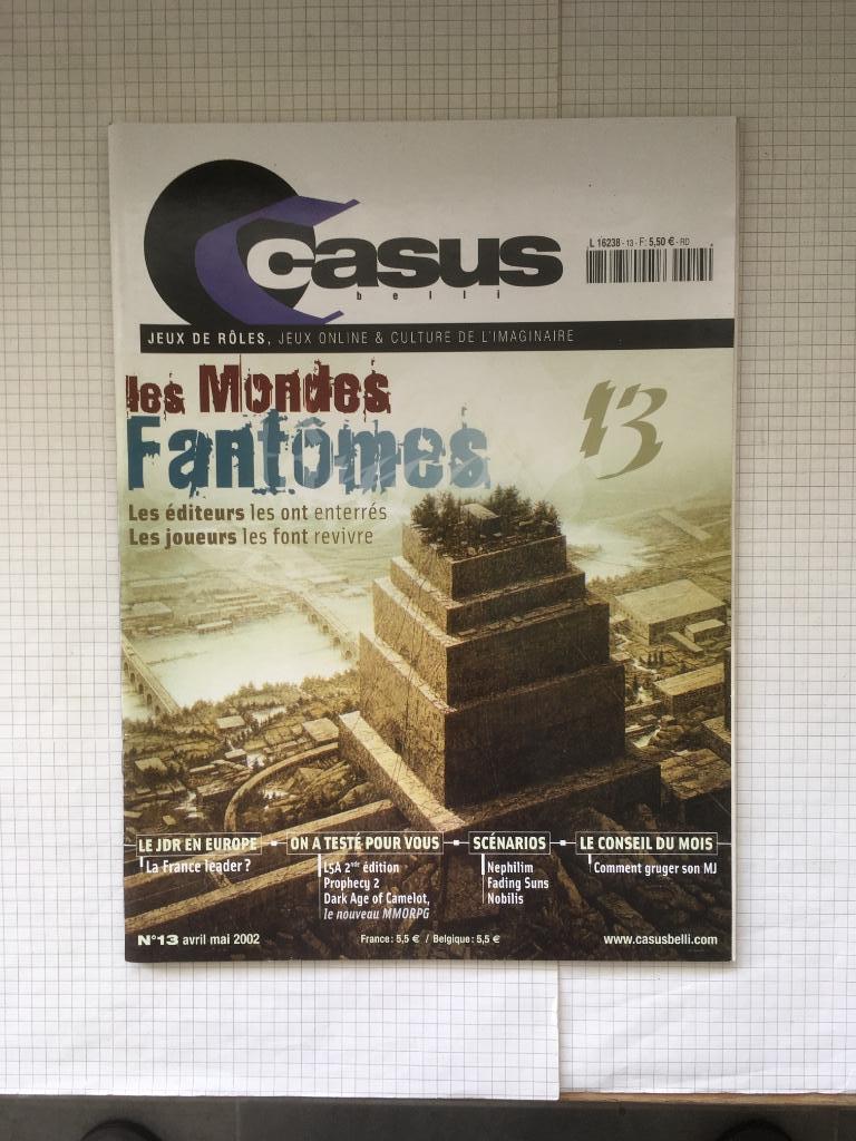 Magazine Casus Belli N 13 V2, Enlèvement ou Envoi, Utilisé, Autres types