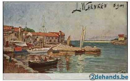 havenzicht timbré 1904, Ophalen of Verzenden