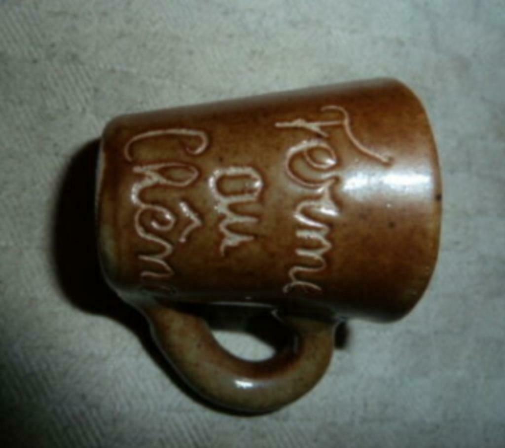#I bier glas / Mini Pul " Ferme Au Chêne ", Enlèvement ou Envoi, Neuf, Verre à bière