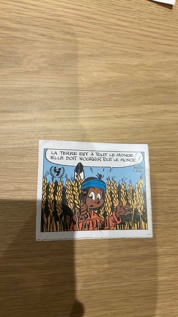 Autocollant Derib Yakari 1980 Unicef, Enlèvement ou Envoi, Neuf