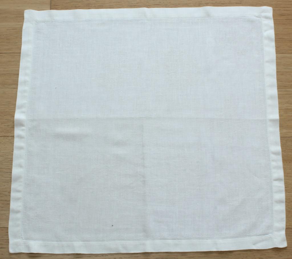 Nappe et 8 serviettes en lin, Enlèvement ou Envoi, Comme neuf