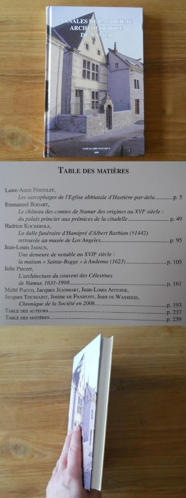 Annales de la Société Archéologique de Namur - T. 82 - 2008, Enlèvement ou Envoi, Utilisé