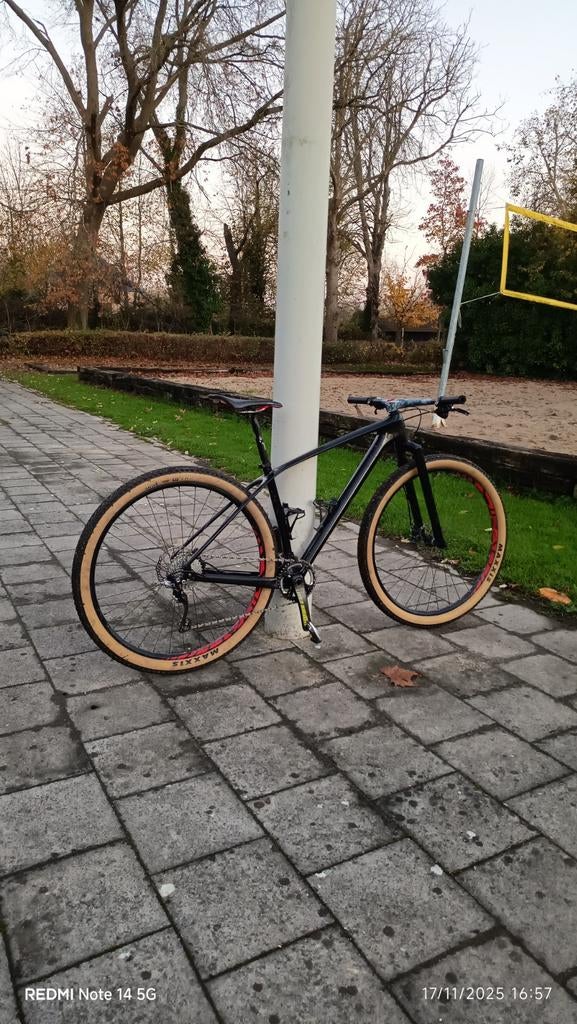 Te koop carbon MTB, Vélos & Vélomoteurs, Vélos | Cruisers & Lowriders, Moins de 47 cm, Enlèvement ou Envoi, Utilisé, Hommes