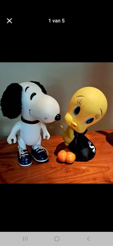 Tweety  en Snoopy, Verzamelen, Ophalen of Verzenden, Zo goed als nieuw