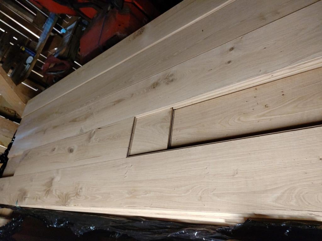 Rustiek parket en eiken plinten van prachtige kwaliteit, Parket, L'or en bois, Ophalen of Verzenden, Zo goed als nieuw