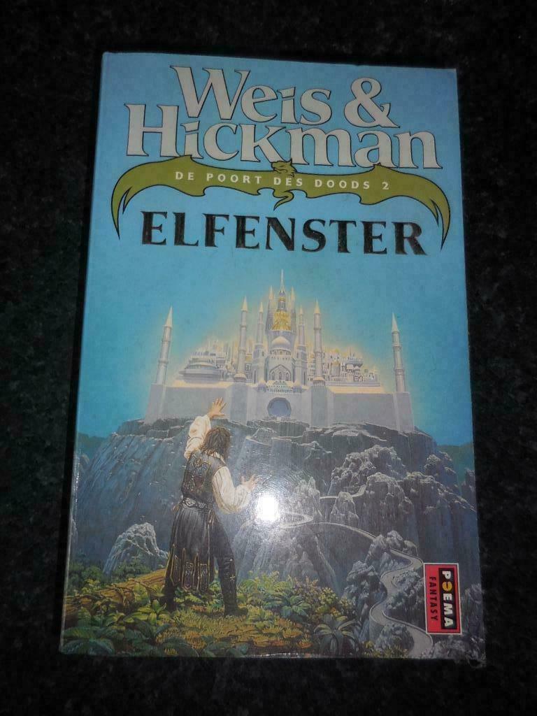[984]boek : elfenster de poort des doods  Weis& Hickman, Boeken, Ophalen of Verzenden, Zo goed als nieuw, Weis&Hickman