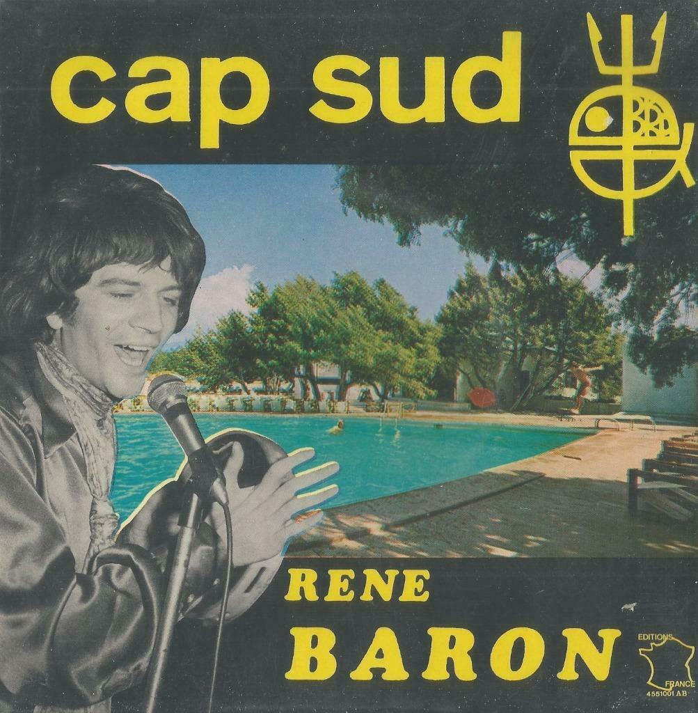 René Baron – Cap Sud – Single, CD & DVD, Enlèvement ou Envoi, Utilisé, Pop