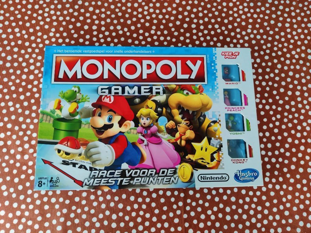 Monopoly Gamer Mario, Hobby & Loisirs créatifs, Trois ou quatre joueurs, Enlèvement ou Envoi, Neuf, HASBRO