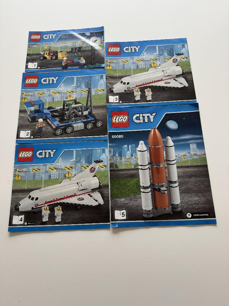 LEGO City - 60080 - Lanceerbasis, City, Lego, Ensemble complet, Enlèvement