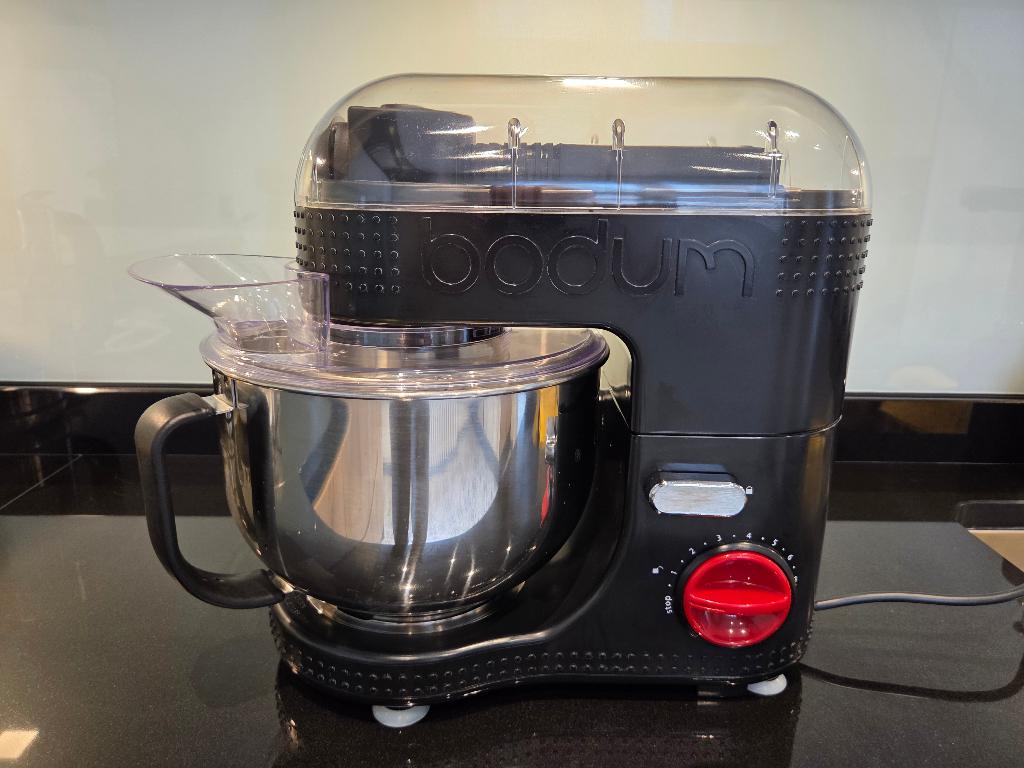 BODUM elektrische keukenmachine, Elektronische apparatuur, 4 liter of meer, Ophalen of Verzenden, Gebruikt, 3 snelheden of meer