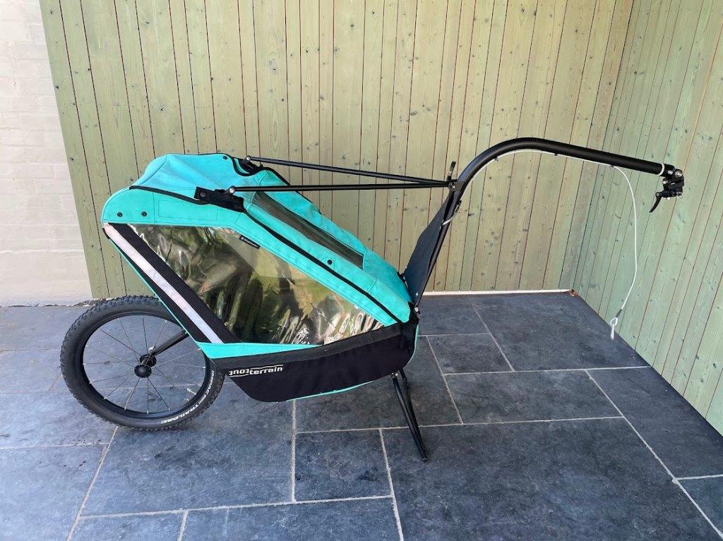 Tout Terrain Singletrailer, Fietsen en Brommers, Ophalen, Gebruikt, Vering, 20 tot 40 kg