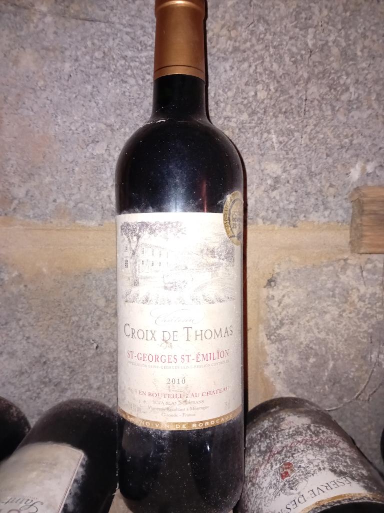 Rode wijn Château Croix de Thomas St-Georges St-Émilion 2010, Verzamelen, Ophalen, Frankrijk, Nieuw, Rode wijn