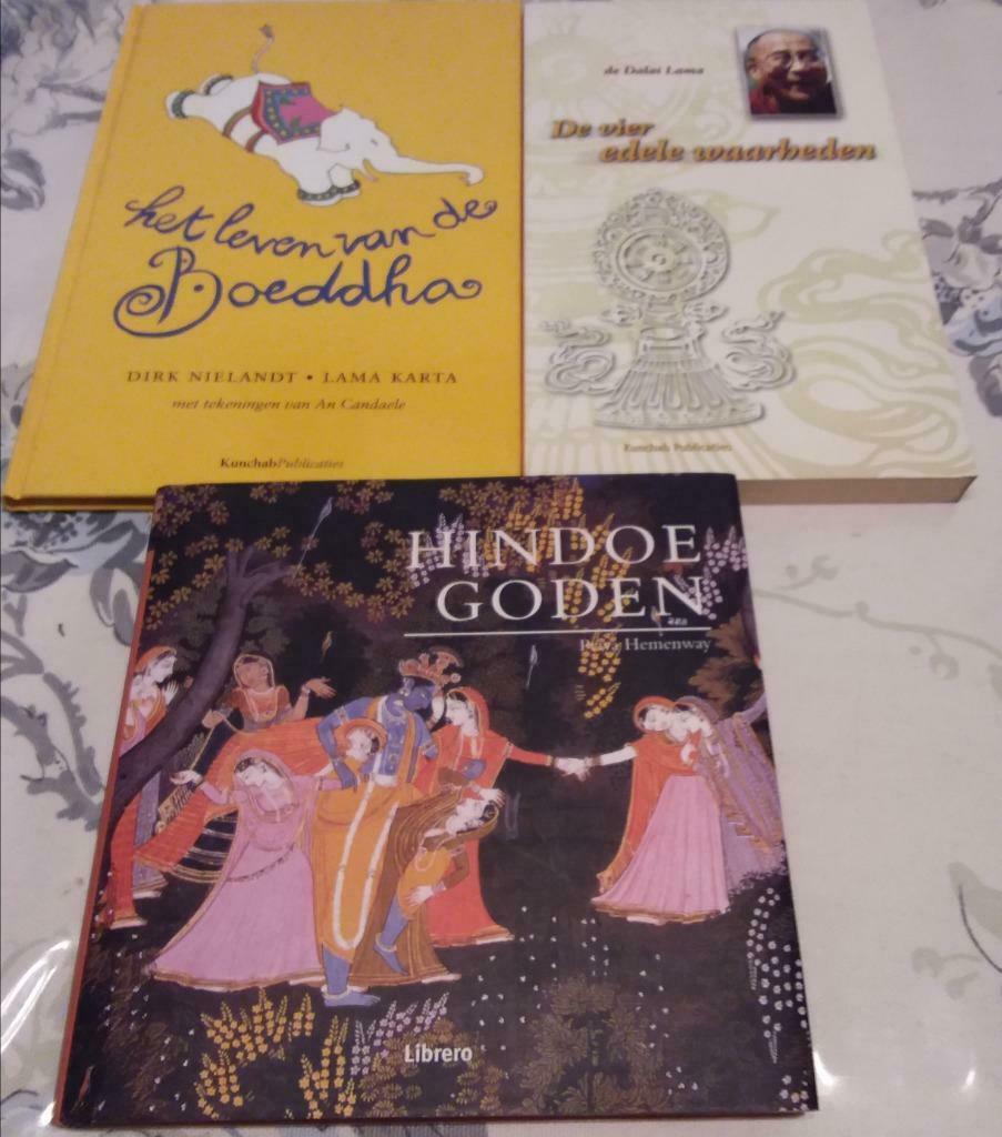 Boeken over boeddhisme en hindoeisme, Boeken, Godsdienst en Theologie, Hindoe, Ophalen of Verzenden, Zo goed als nieuw, Verschillende auteurs