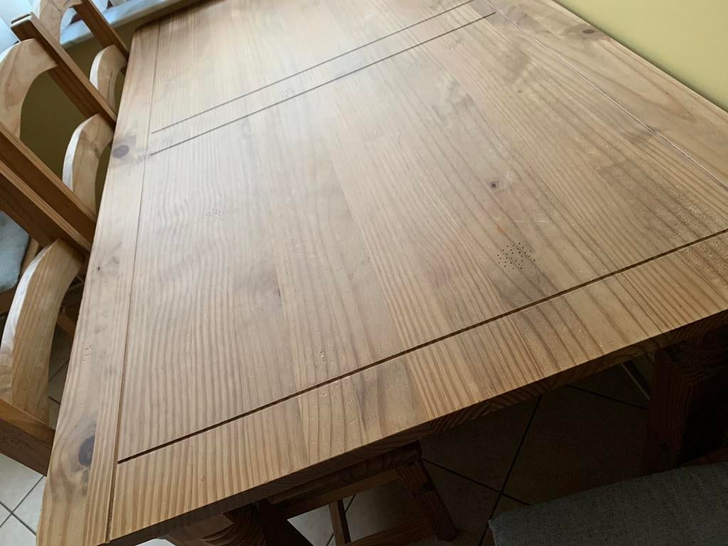 Table à manger 6-8 personnes, Enlèvement, Comme neuf