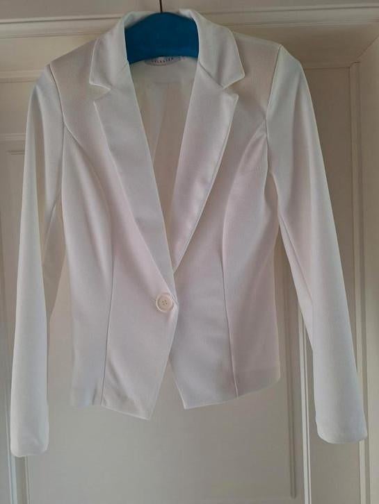 Blazer blanc Lola Liza taille 36, Enlèvement ou Envoi, Comme neuf, Taille 36 (S)