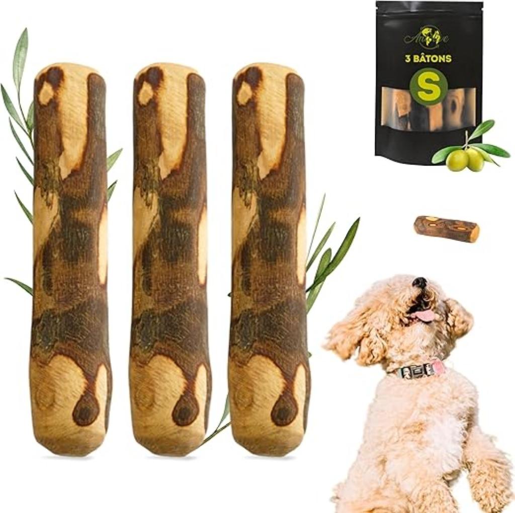 3 jouets à mâcher naturels pour chiens LIVRAISON GRATUITE, Animaux & Accessoires, Accessoires pour chiens, Neuf, Envoi