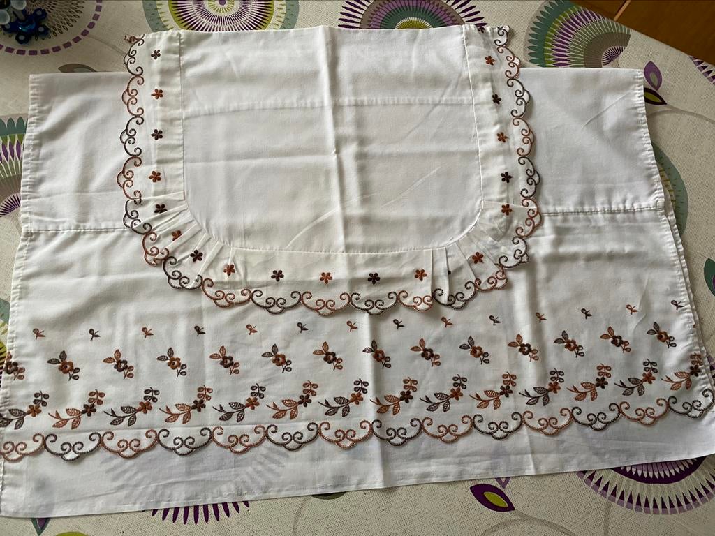 Drap de lit + taie d’oreiller bébé, Enlèvement ou Envoi, Oreiller