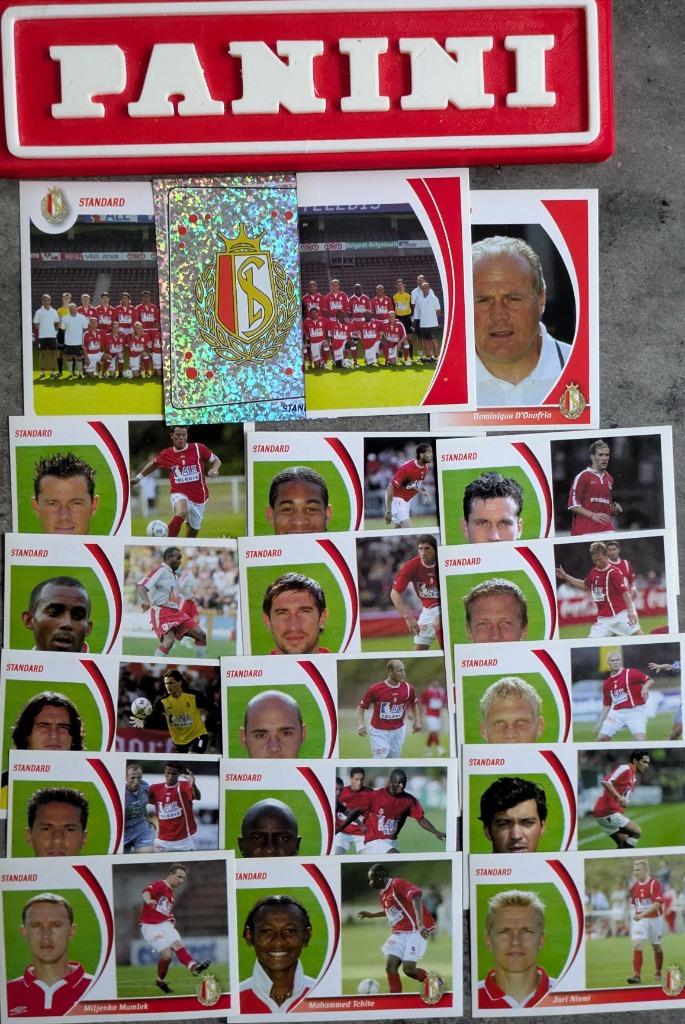 Autocollants foot Panini football 2005 STANDARD LIÈGE 19X, Hobby & Loisirs créatifs, Autocollants & Images, Neuf, Envoi