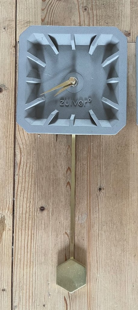 Wandklok zuiver, Wandklok, Met slinger, Analoog, Ophalen of Verzenden