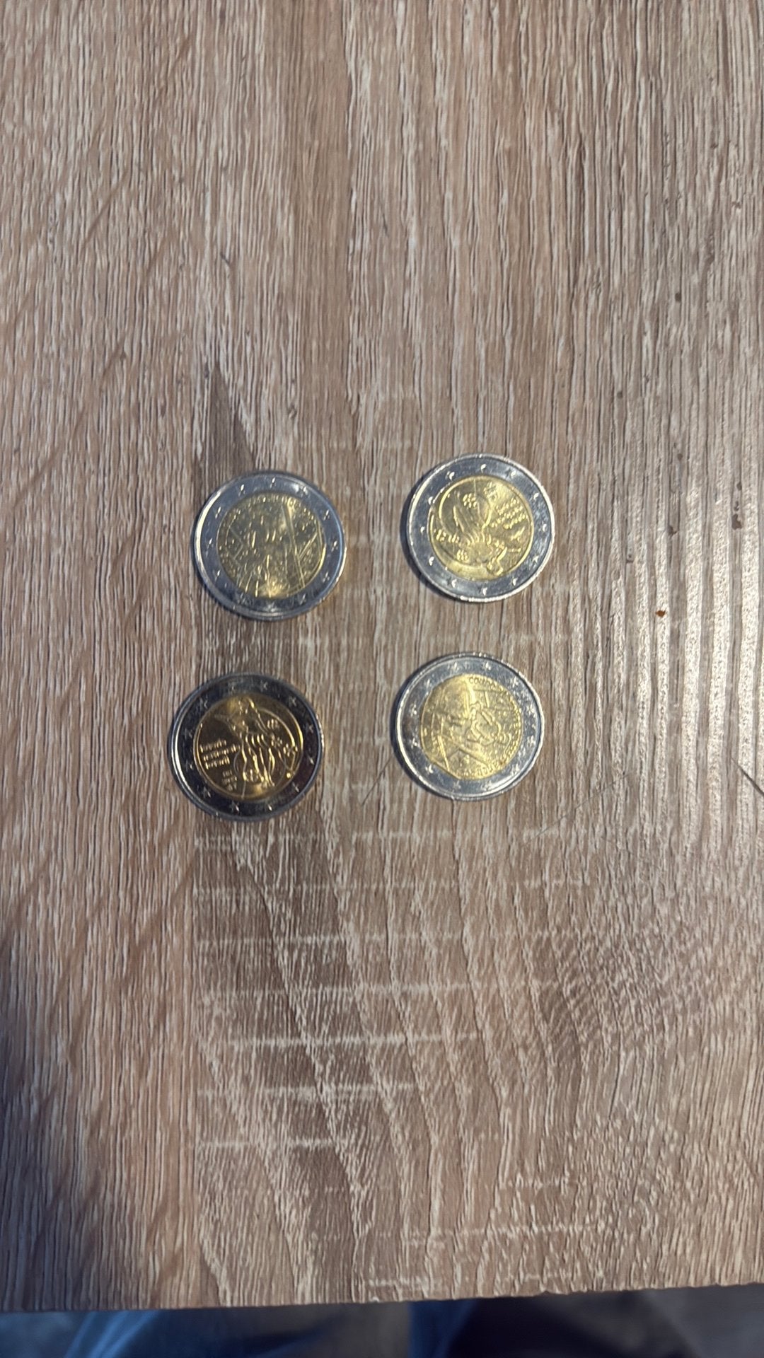 2 euromunten, Ophalen