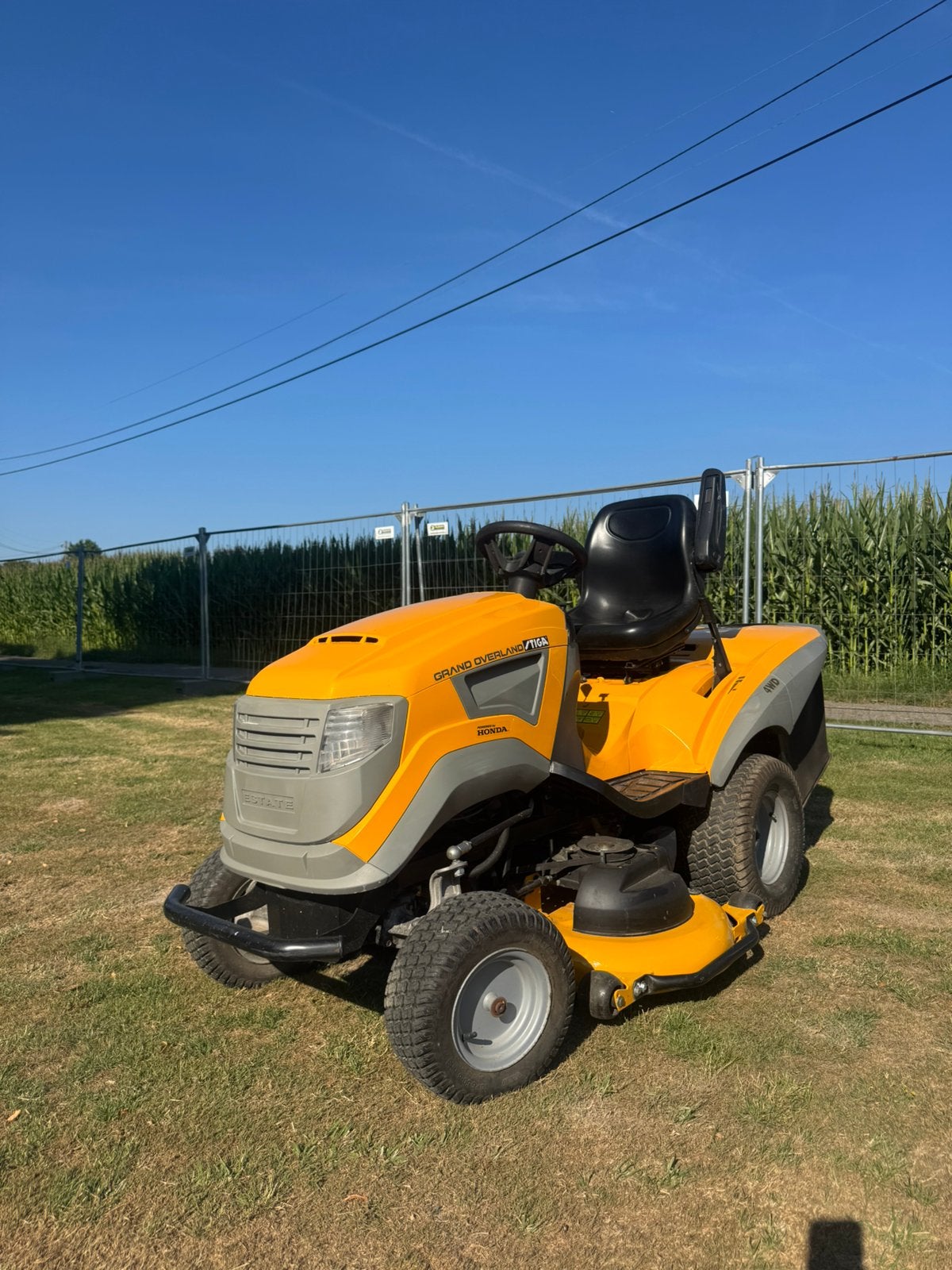 Stiga Grand Overland 4x4 26PK, Ophalen of Verzenden, Zo goed als nieuw