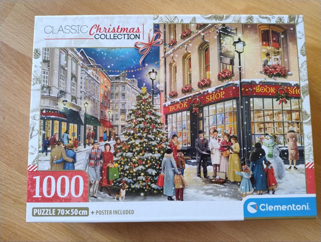 Mooie kerstpuzzel van Clementoni, Ophalen