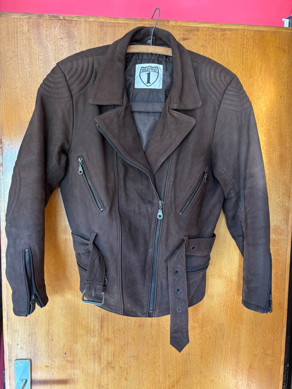 Leder jas, Vêtements | Femmes, Enlèvement, Comme neuf, Taille 38/40 (M)