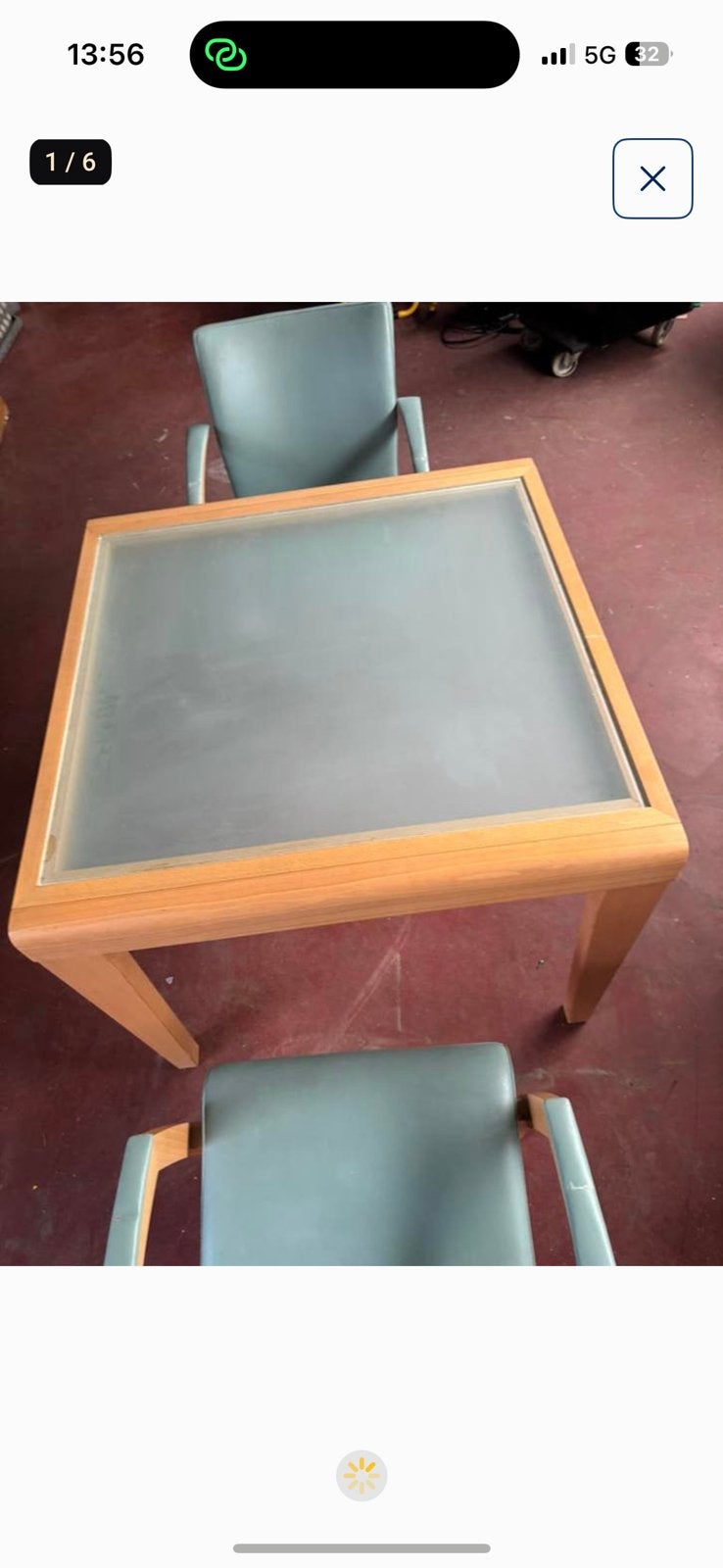 Tafel met twee stoelen, Huis en Inrichting, Ophalen, Gebruikt, Twee