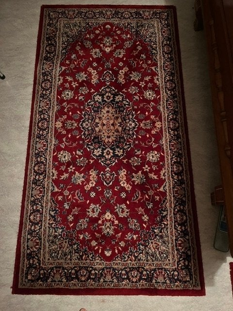 Vintage bed of kamertapijt / 3 stuks, Huis en Inrichting, Klassiek, Zo goed als nieuw, 150 tot 200 cm, Rechthoekig